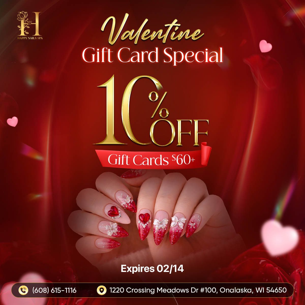 ✨ Happy Nails Spa - Promotion ✨